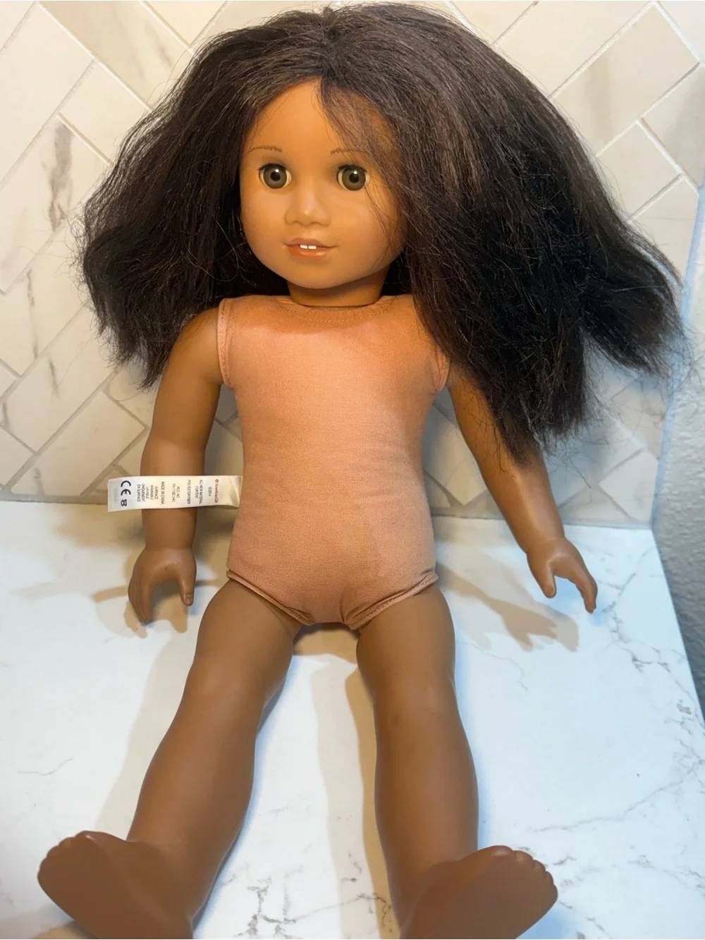 American Girl Truly Me 62 Doll with Amber Eyes and Dark Brown Hair 2014 HSA